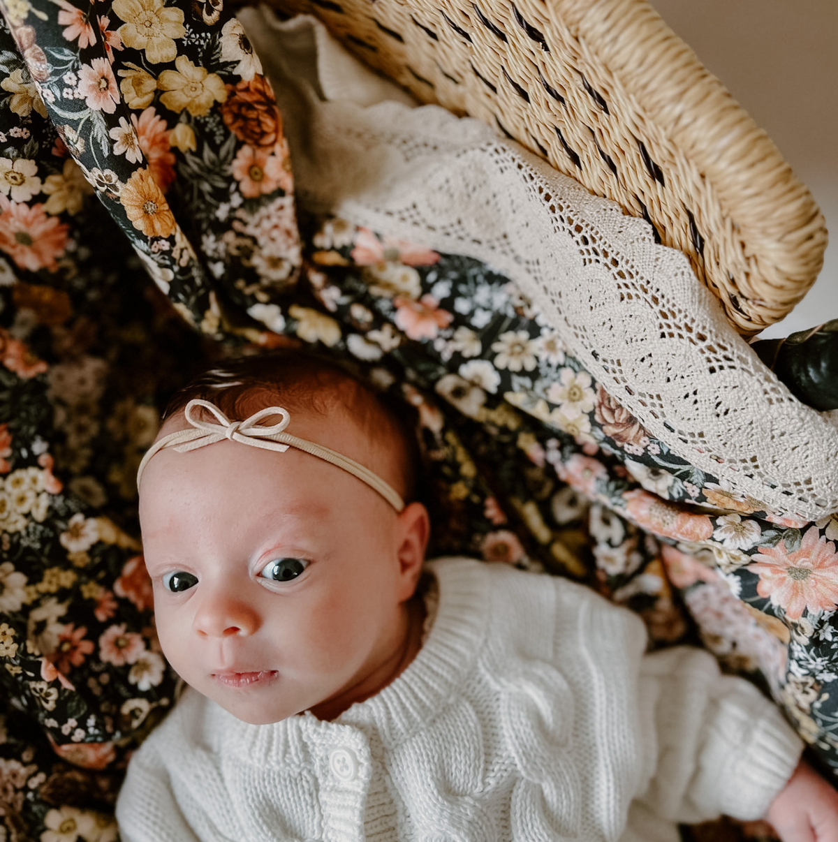 Baby girl heirloom blanket for a special keepsake that is Australian handmade