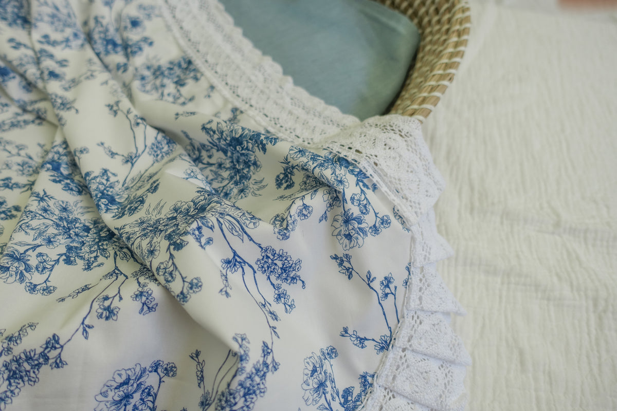 Beatrix Floral Swaddle